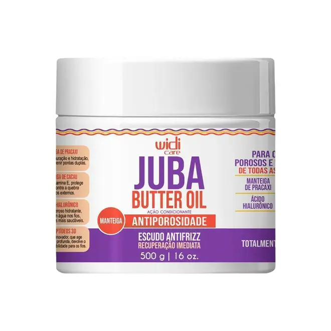 Máscara Capilar Widi Care Juba Butter Antiporosidade 500g