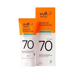 Protetor Solar Facial Vult FPS 70 40ml
