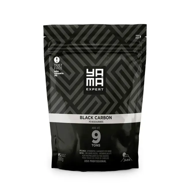 Pó Descolorante Yamá Black Carbon Pouch 300g