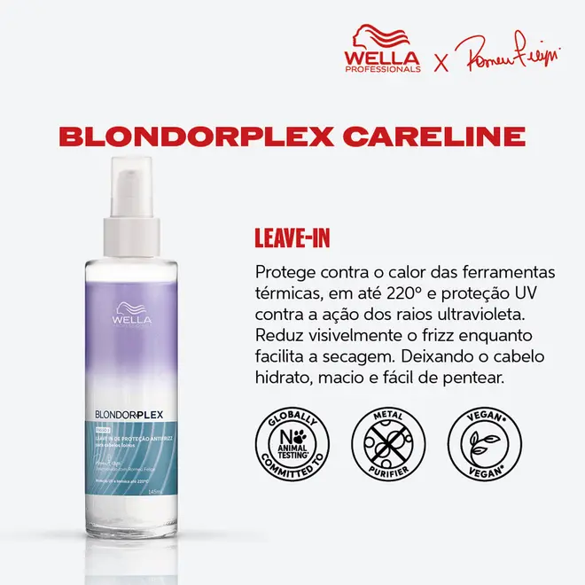Leave-in Wella Fortificante BlondorPlex 145ml