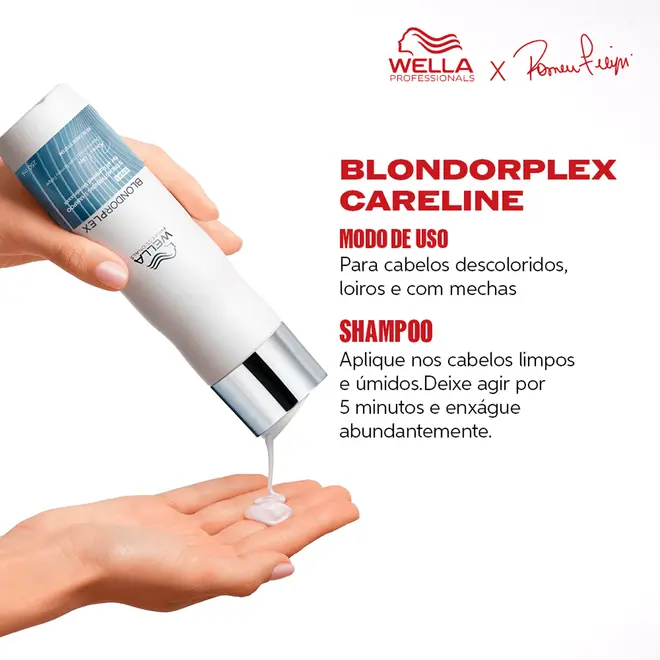 Shampoo Wella Fortificante BlondorPlex 250ml