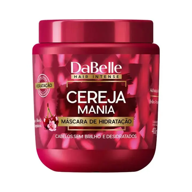 Máscara Capilar DaBelle Cereja Mania 400g