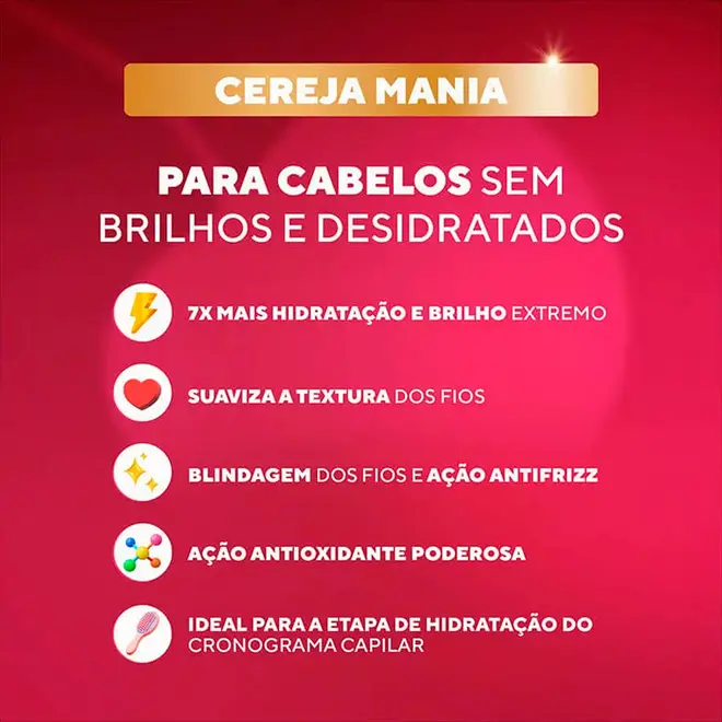 Condicionador DaBelle Cereja Mania 200g