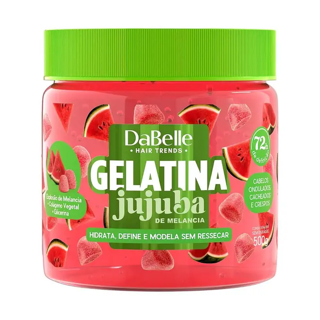 Gelatina DaBelle Jujuba Melancia 500g