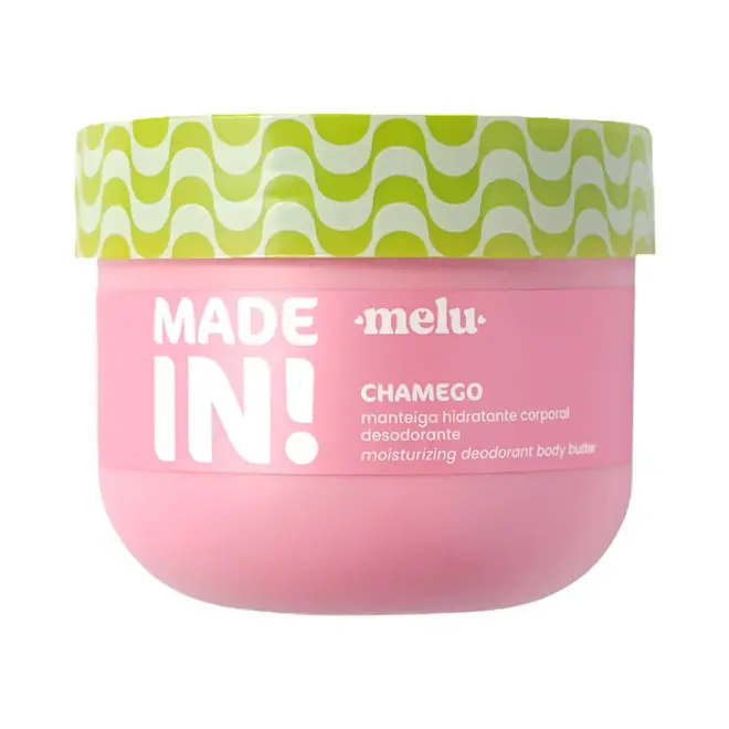 Manteiga Hidratante Desodorante Corporal Ruby Rose Melu Chamego Made IN RRB5001 180G