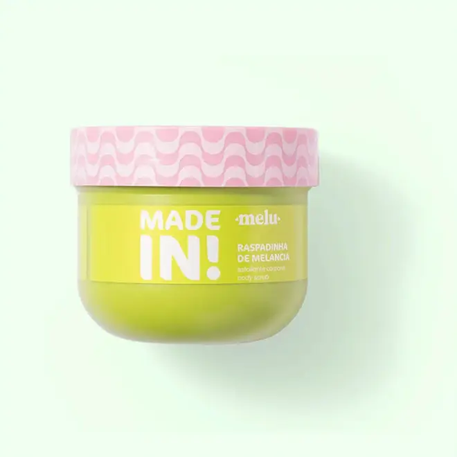 Esfoliante Corporal Ruby Rose melu Raspadinha de Melancia Made IN RRB5100 270g
