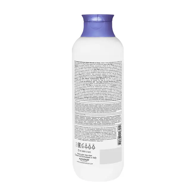 Shampoo Nutritivo Alfaparf Milano Real Rigen 250ml