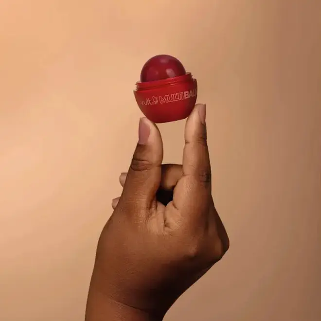 Multi Balm 2em1 Vult Vermelho Bala de Morango 6,5g