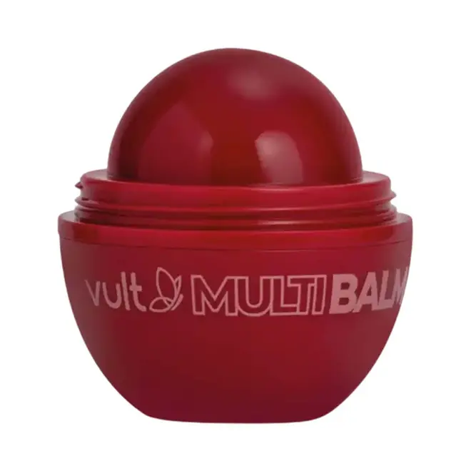 Multi Balm 2em1 Vult Vermelho Bala de Morango 6,5g