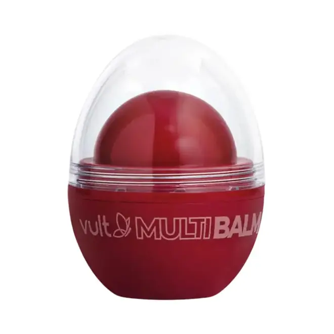 Multi Balm 2em1 Vult Vermelho Bala de Morango 6,5g