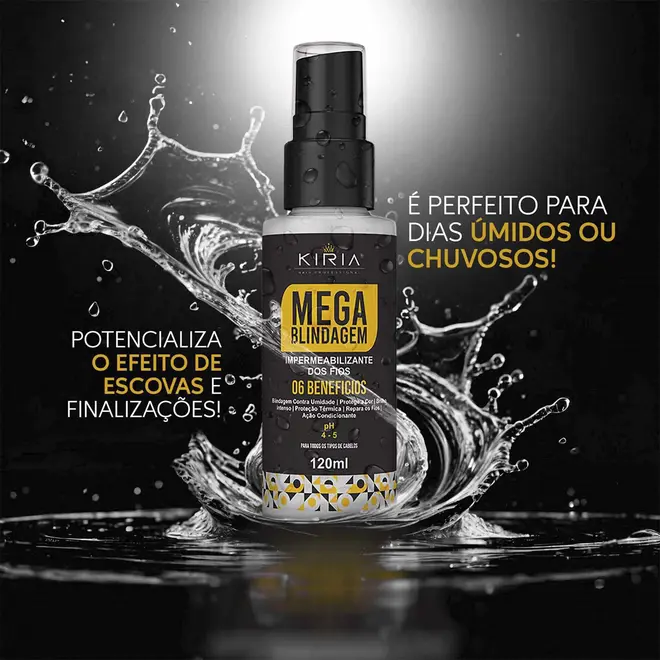 Spray Megablindagem Kiria 120ml