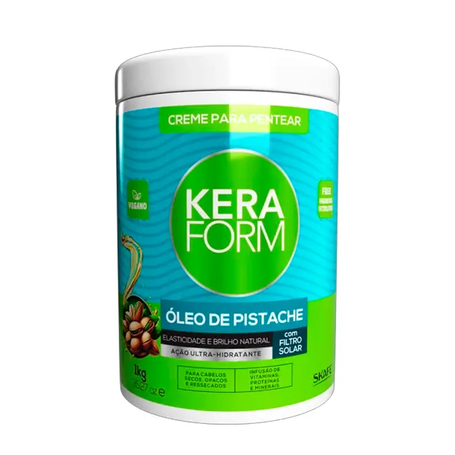 Creme para Pentear Keraform Pistache 1kg