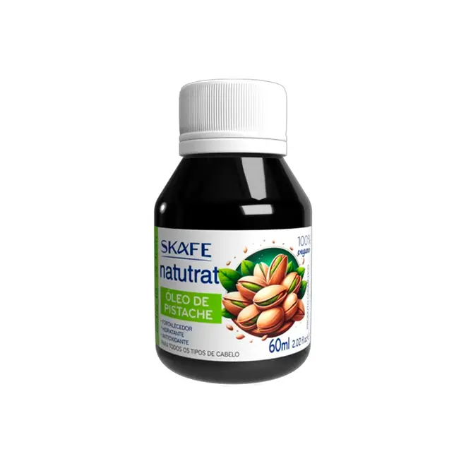 Óleo Capilar Skafe S.O.S Natutrat Pistache 60ml