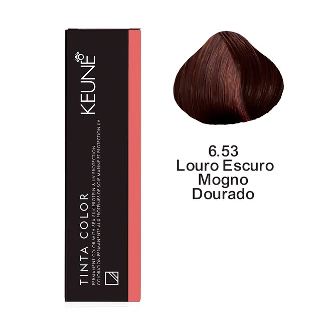 Coloração Keune 6.53 Louro Escuro Mogno Dourado 60ML