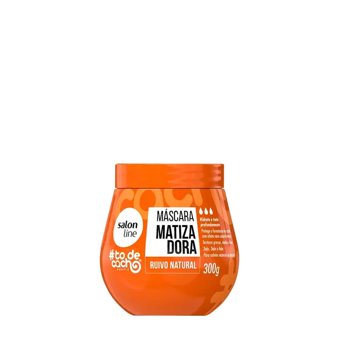 Máscara Matizadora Salon Line #todecacho Ruivo Natural 300g