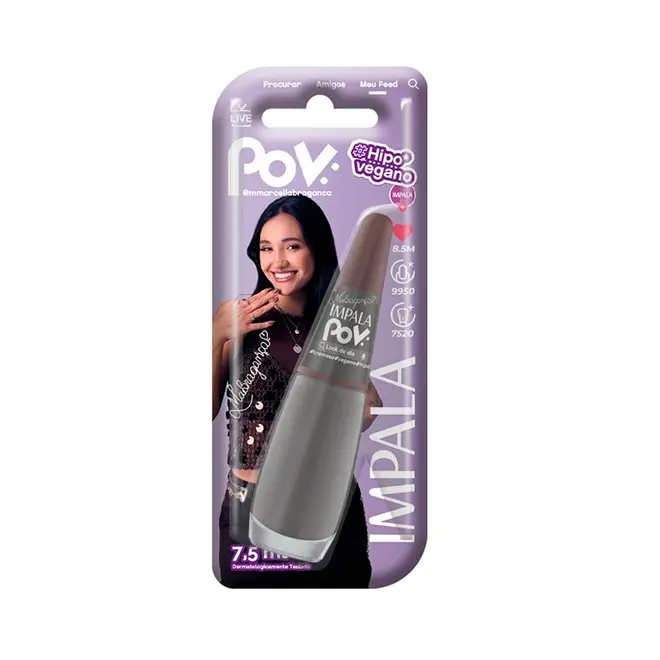 Esmalte Impala Cremoso Pov Look do Dia 7,5ml