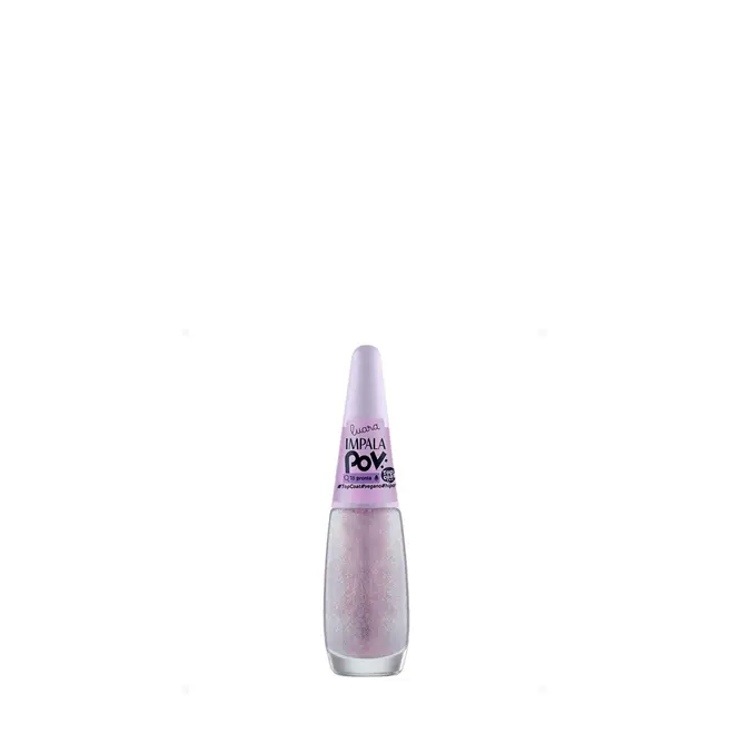 Esmalte Impala Top Coat Pov To Pronta Glitter 7,5ML