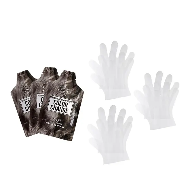 Shampoo Tonalizante Kiss New York Color Preto