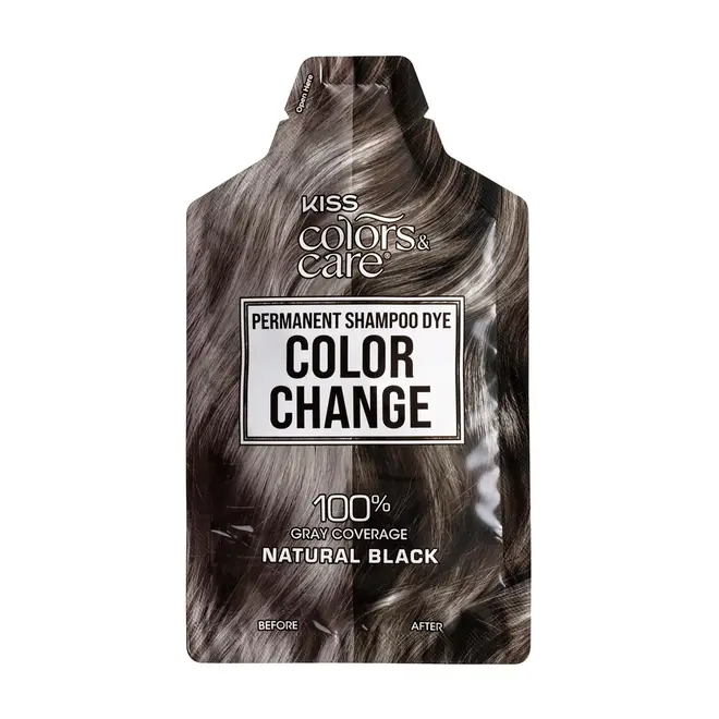 Shampoo Tonalizante Kiss New York Color Preto