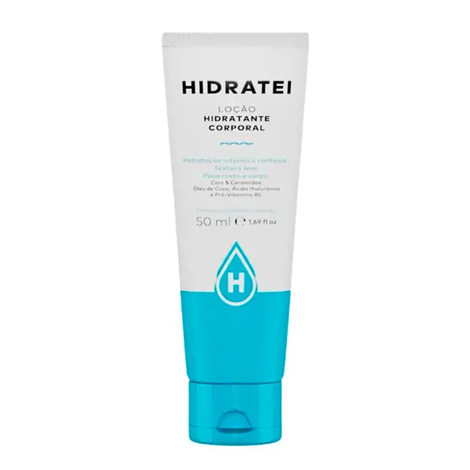 Kit Hidratei Spray Multifuncional e Loção Hidratante Corporal 50ml