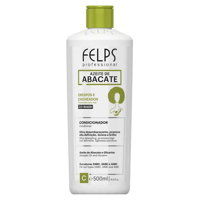 Condicionador Felps Professional Cachos Azeite de Abacate 500ml