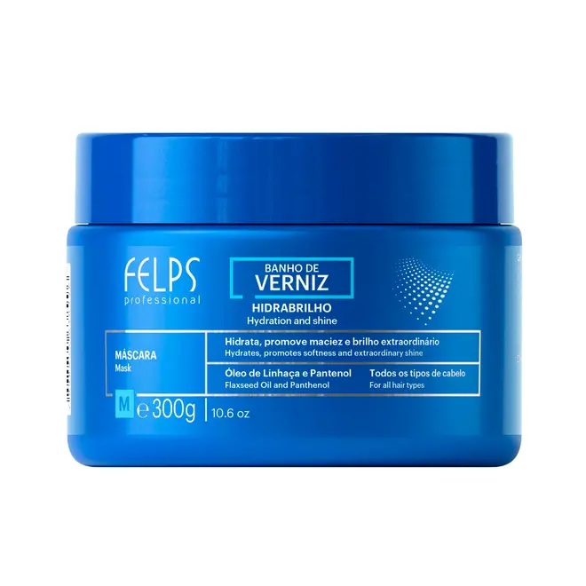 Máscara Capilar Felps Professional XMix Banho de Verniz 300g