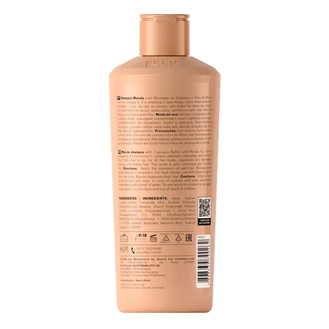 Shampoo Felps Professional Marula 250ml