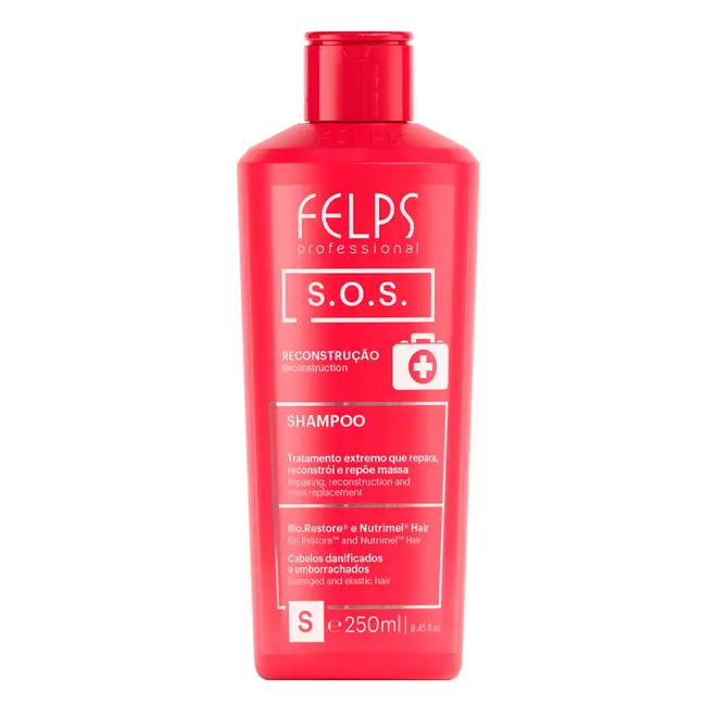 Shampoo Felps Professional S.O.S. Reconstrução 250ml