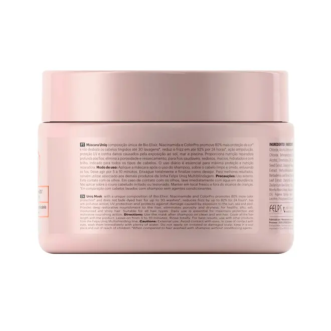 Máscara Capilar Felps Professe Uniq 6em1 300g