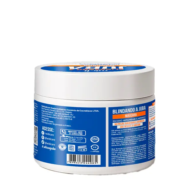 Máscara Capilar Widi Care Blindando a Juba 300g