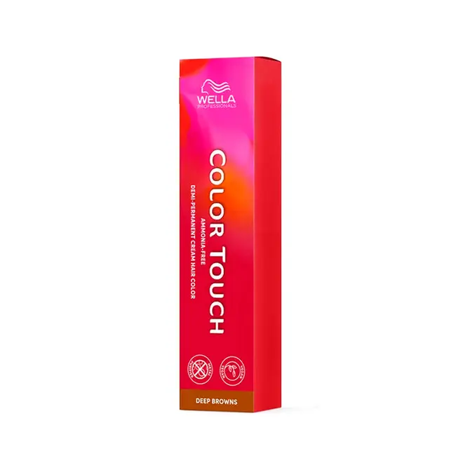 Tonalizante Wella Professionals Color Touch 6/71 Louro Escuro Marrom Acinzentado Deep Browns 60G