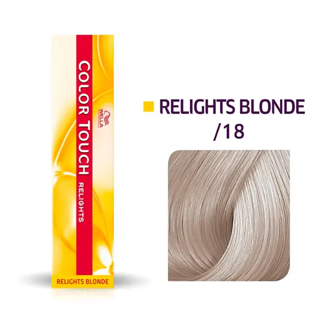 Tonalizante Wella Professionals Color Touch /18 Cinza Perolado Relights 60G