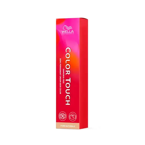 Tonalizante Wella Professionals Color Touch 7/0 Louro Medio Pure Natural 60G