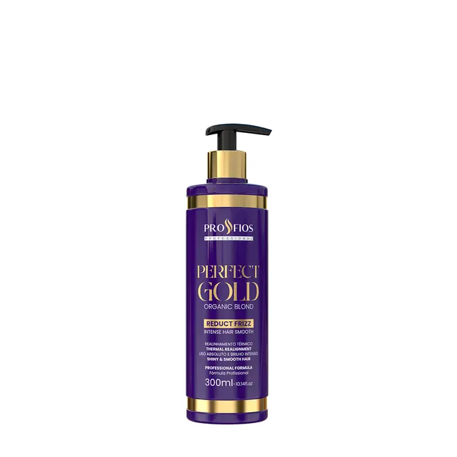 Realinhamento Térmico Profios Perfect Gold Organic Blond 300ML