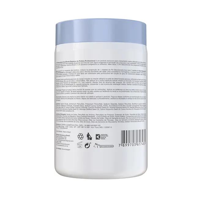 PO DESCOLORANTE PROFIOS BLOND SUPREME BLUE 300G
