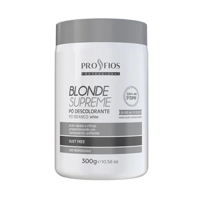 PO DESCOLORANTE PROFIOS BLOND SUPREME WHITE 300G