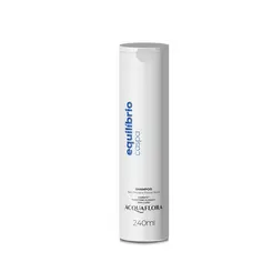 Shampoo Acquaflora Equilíbrio Caspa Raiz Oleosa Pontas Secas 240ml