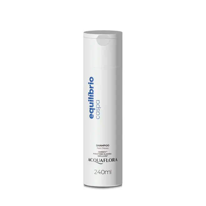 Shampoo Acquaflora Equilíbrio Caspa Raiz Oleosa 300ml