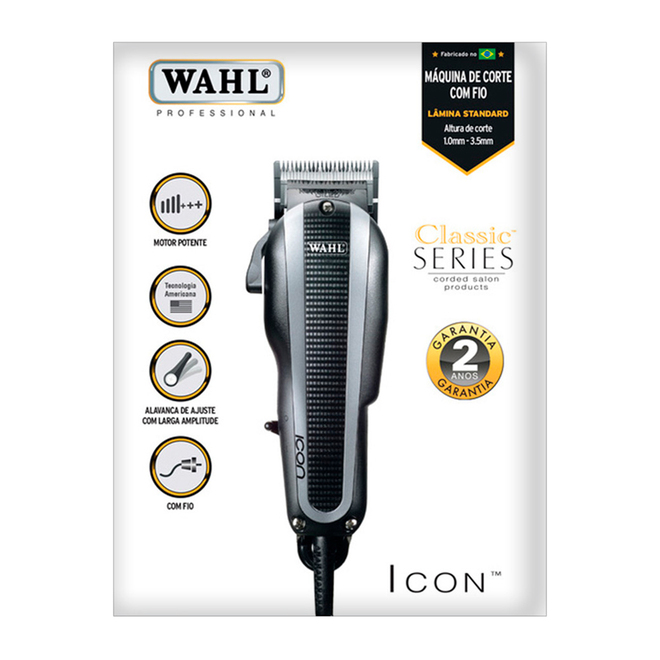 Máquina de Corte Wahl Icon 127V - | Rio Bel