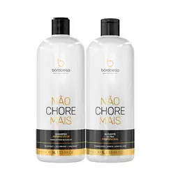 Kit Escova Progressiva Borabella Não Chore Mais 1lt