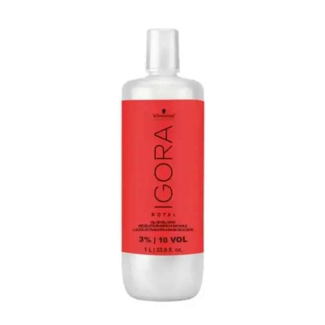 Água Oxigenada Cremosa Igora Royal 10 Volumes 1lt