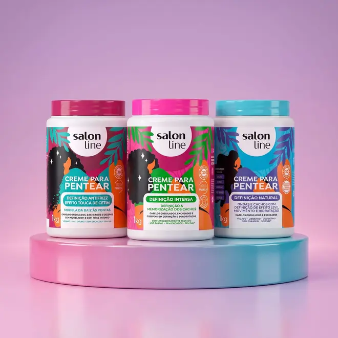 Creme para Pentear Salon Line Definição Antifrizz 1kg