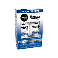 Shampoo e Condicionador Salon Line S.O.S Bomba Original 200ml