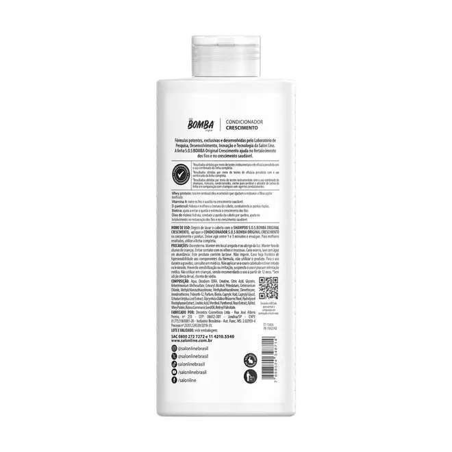 Condicionador Salon Line S.O.S Bomba Original 500ml