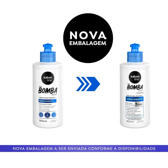 Creme de Pentear Salon Line S.O.S. Bomba Original 300ml