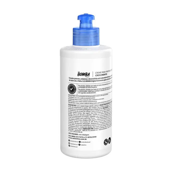 Creme de Pentear Salon Line S.O.S. Bomba Original 300ml