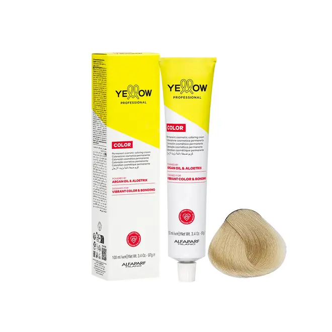 Coloração Permanente Yellow 10.0 Louro Extra Claro 60ml
