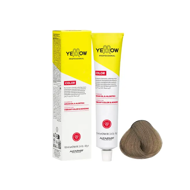 Coloração Permanente Yellow 8 Louro Claro 60g