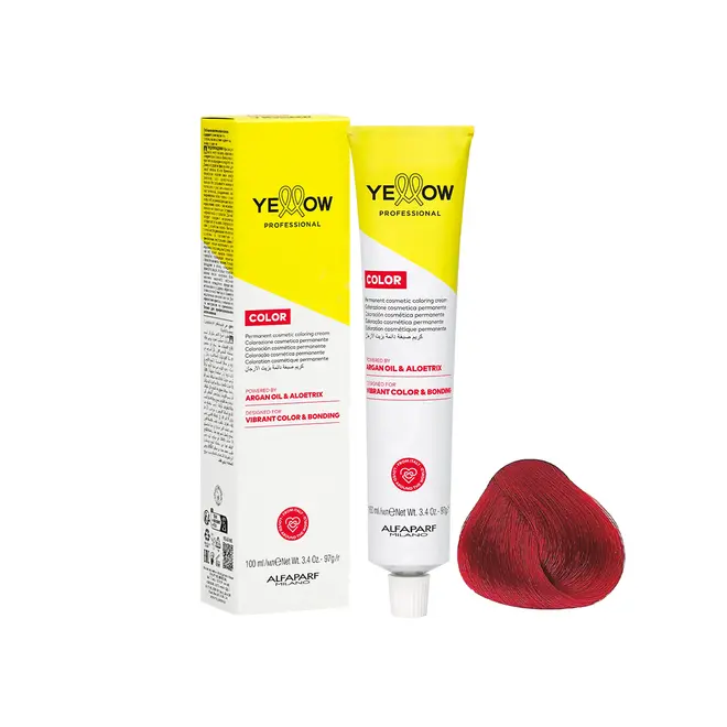 Coloração Permanente Yellow 6000 Vermelho 60g