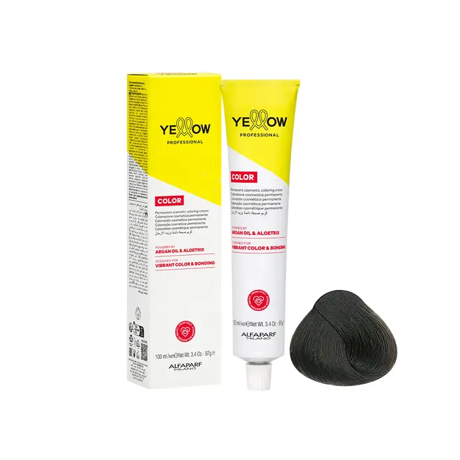 Coloração Permanente Yellow 5 Castanho Claro 60g